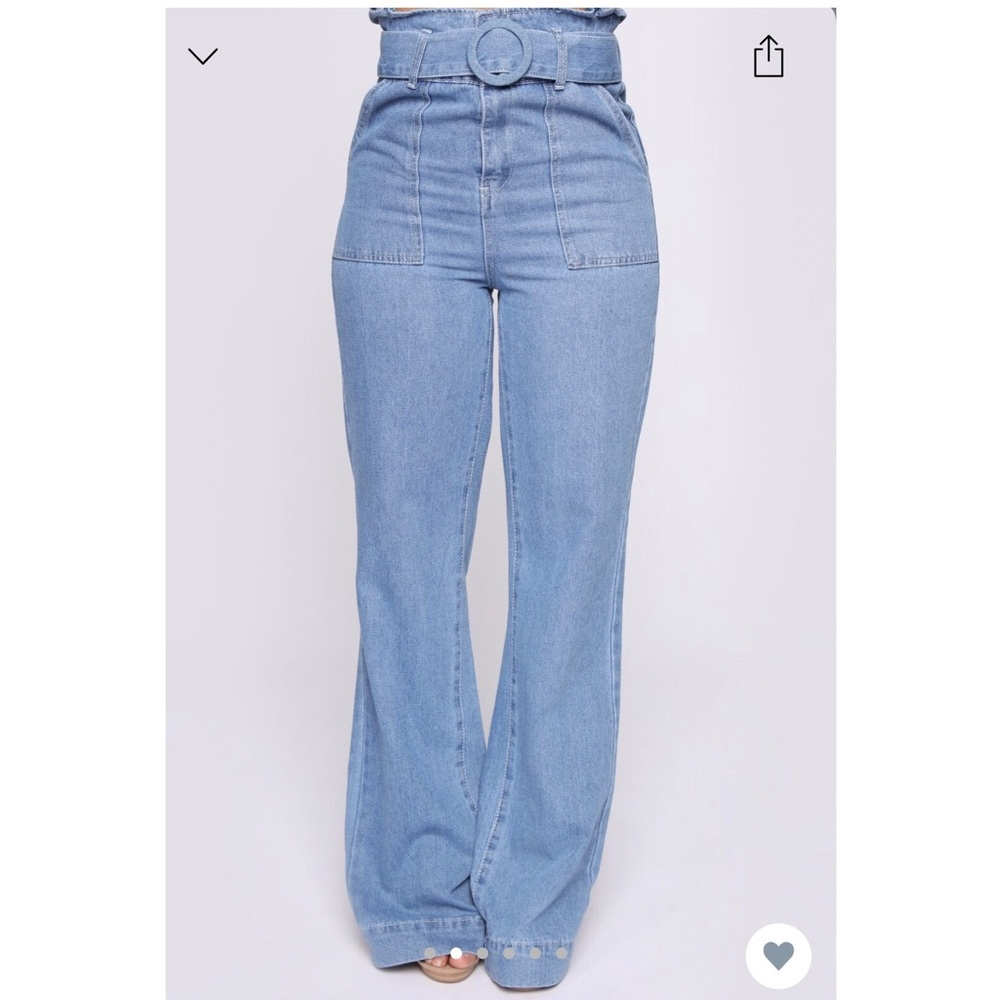 High Waisted Flare Jeans